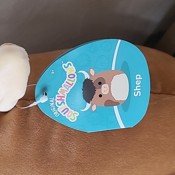 5️⃣4️⃣"Shep" the brown spotted bull NWT 11" Squishmallows - Picture 5 of 7